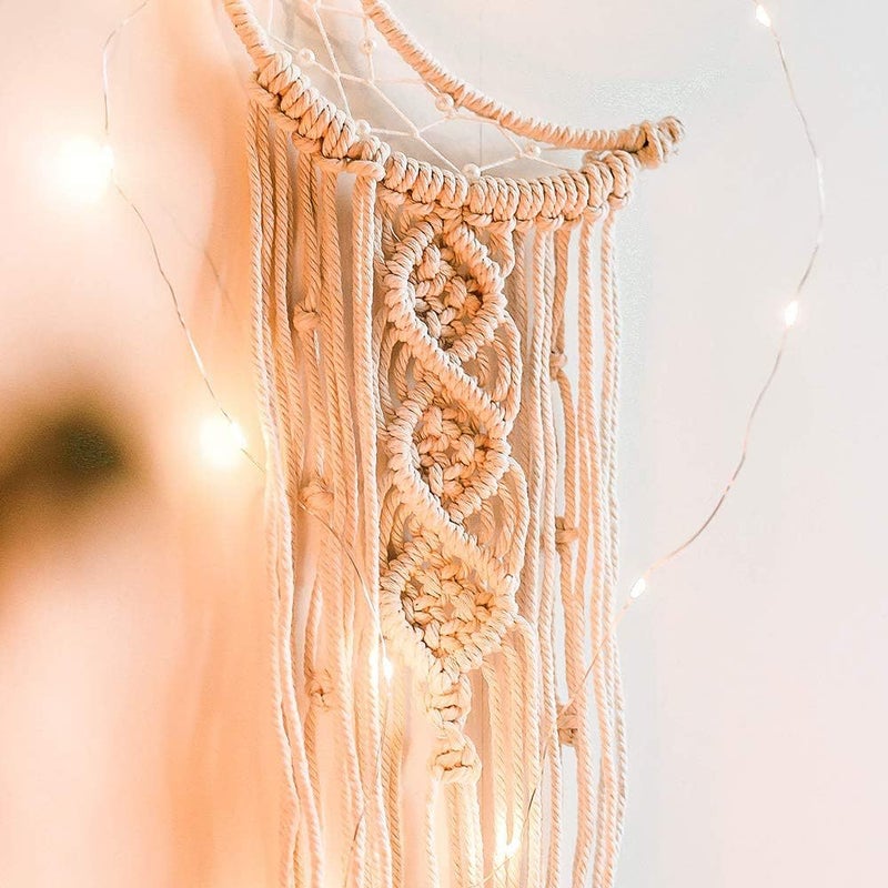 Explosions European-Style Artificial Woven Cotton Rope Tapestry Tassel Home Wall Hanging Decoration Soft Outfit Collection - Image 3